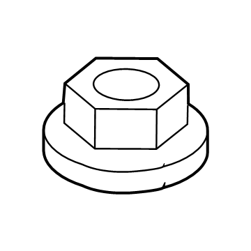 Mopar 6107068AA Nut