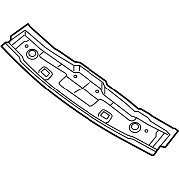 Mopar 68104591AF Header-Roof Front