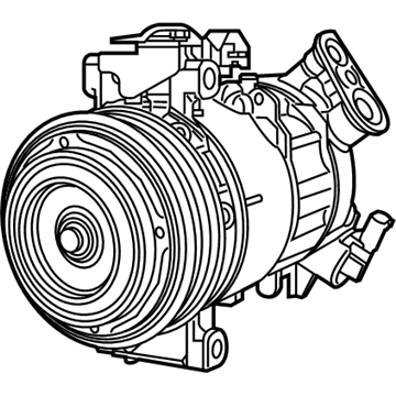 Mopar 68245074AA COMPRESSO-Air Conditioning