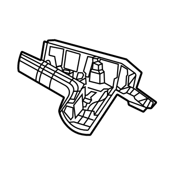 Mopar 6DD60TX7AB Molding-D Pillar