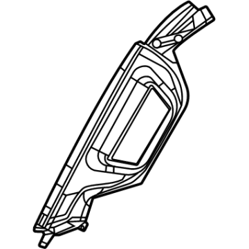 Mopar 7EN93TX7AC MOLDING-A PILLAR