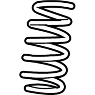 Mopar 68507145AA Spring-Rear Coil