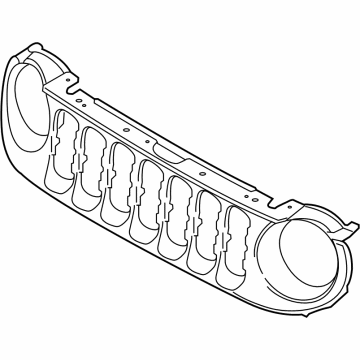 Jeep Renegade Grille - 6RZ57TZZAA
