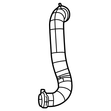 2022 Jeep Wrangler Radiator Hose - 68481142AD