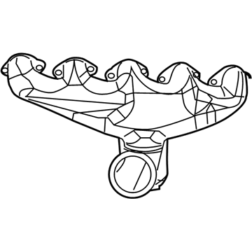 Mopar Exhaust Manifold - 5038732AA