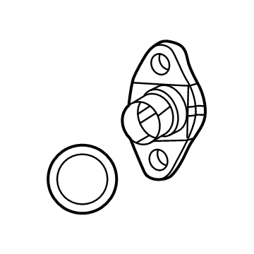 Mopar 68490190AA Tube-Water Outlet