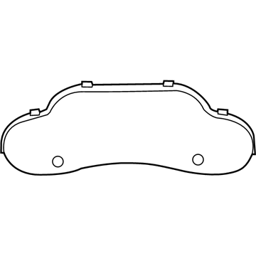 Mopar 68294529AA Lens-Instrument Cluster