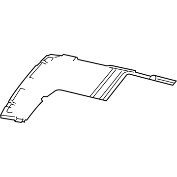 Mopar 5170957AA DEFLECTOR-SUNROOF Wind