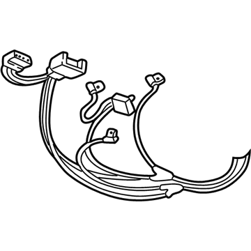 Mopar 5016297AA Wiring Overhead Console