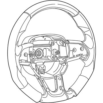 Dodge Charger Steering Wheel - 7AW06DX9AA