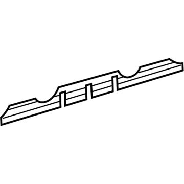 Mopar 5097375AA SILENCER-Shelf Extension