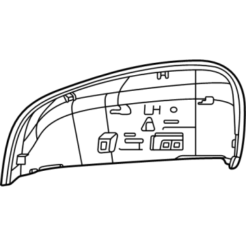 Mopar 6FN92DX8AA MIRROR