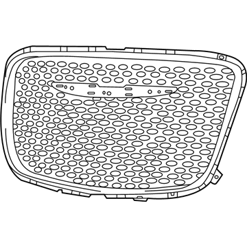 2021 Chrysler 300 Grille - 5SW16RXFAE