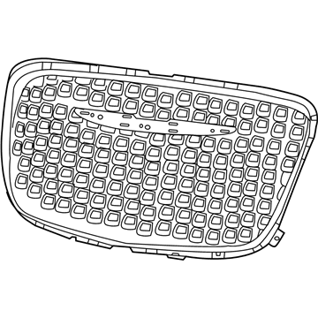 2021 Chrysler 300 Grille - 5SW18DX8AE