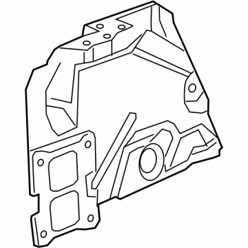 Mopar 68426519AB GASKET-TURBOCHARGER