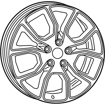 2016 Dodge Durango Spare Wheel - 5XK97MALAA