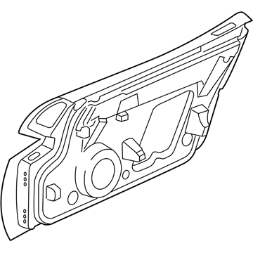 Mopar 4865592AF Door-Front