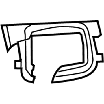 Mopar 1TQ50DX9AE Bezel-Steering Column SHROUD