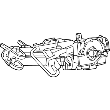 2000 Jeep Cherokee Steering Column - 4897809AB