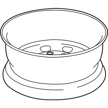 Mopar 68090830AC Steel Wheel