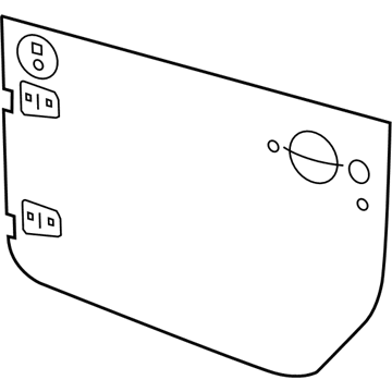 Mopar 68281043AE Door-Door Outer Repair