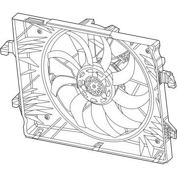 2024 Ram 1500 Fan Blade - 68430018AA