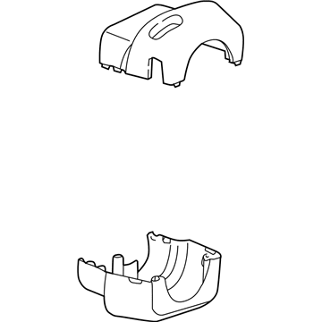 Mopar 55115711AB SHROUD-Lock Housing