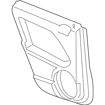 Mopar 1MB121DVAA Panel-Rear Door Trim