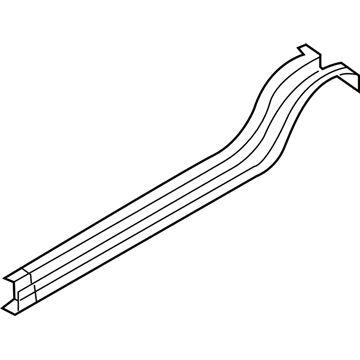 Mopar 55372355AB SUPPORT-UNDERBODY HOLD DOWN