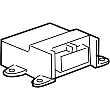 2010 Chrysler PT Cruiser Air Bag Control Module - 4714681AG