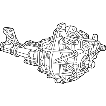 Mopar 68257422AG Axle-Service Front