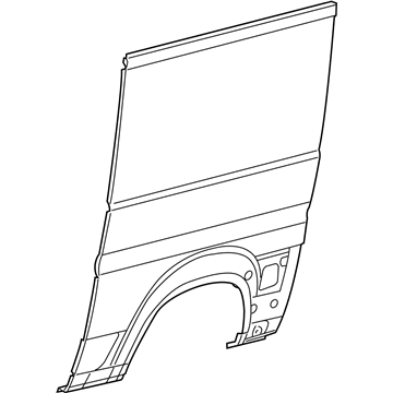 Mopar 68172639AA Panel-Body Side Aperture Outer