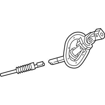 Mopar 5165725AB Shaft-Steering Column INTERMEDIAT