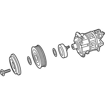 2023 Chrysler Voyager A/C Compressor - 68225206AF