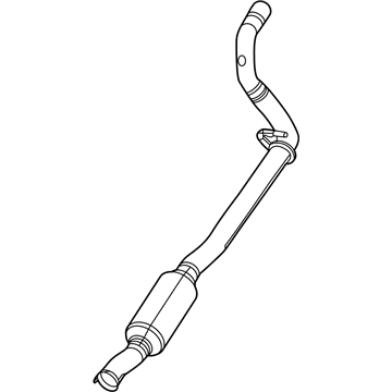 2022 Jeep Wrangler Exhaust Pipe - 68251970AE