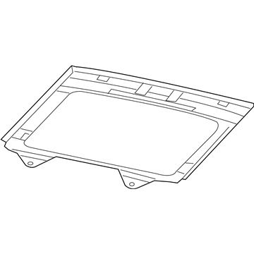 Mopar XV80BD1AB SUNSHADE-SUNROOF