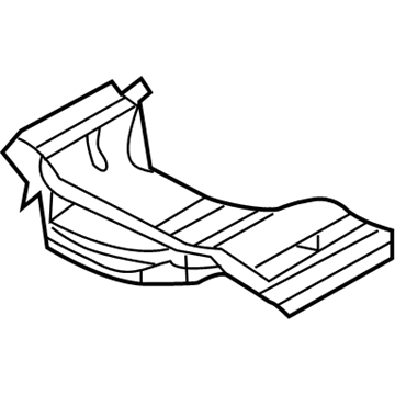 Mopar 68053384AC Duct-Floor Console