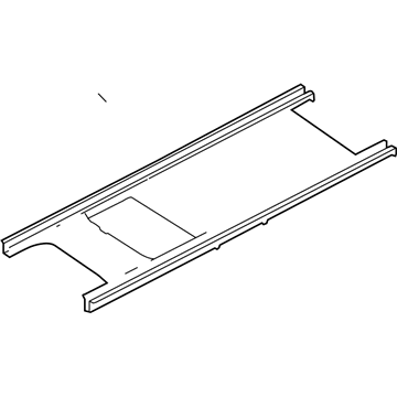 Mopar 5020001AC Rail-Rear Floor Pan Side