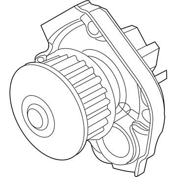 Mopar 4892713AA Engine Cooling Water Pump