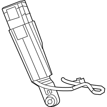 Mopar 6JW90DX9AC Buckle As-Buckle Assembly-S/BELT