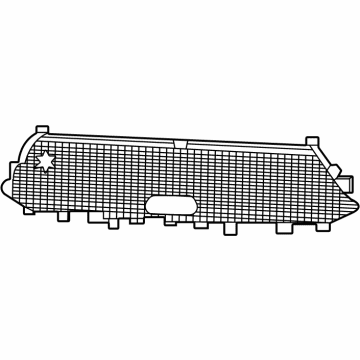 2022 Jeep Grand Cherokee Grille - 68590201AC