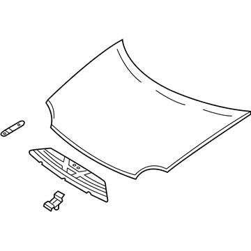 Mopar 5012442AD Hood Panel