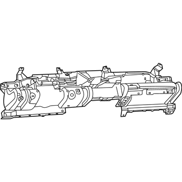 Mopar 68207010AA Carrier-Instrument Panel