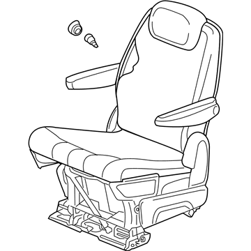 Mopar ZP941K2AA Seat-Rear Quad