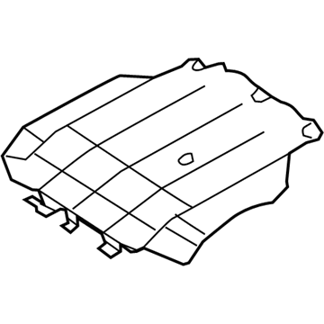 Mopar 5303981AF Pan-Front