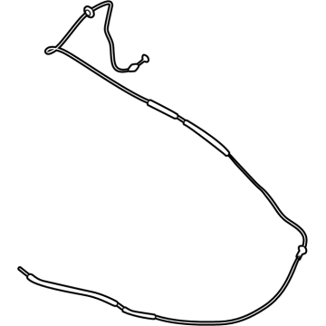 Dodge Hornet Hood Cable - 68607294AA