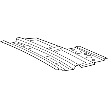 Mopar 68246259AA Header-Roof Rear