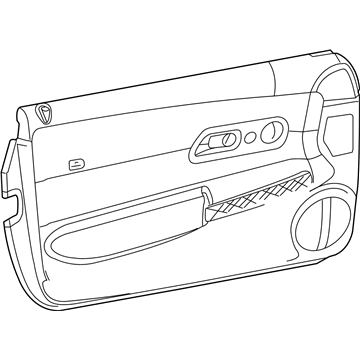 Mopar YA27BWNAA Panel-Door Trim