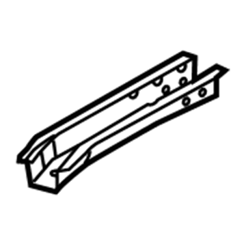 Mopar 5076316AA Extension-Rear Rail