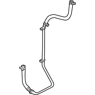 2012 Jeep Grand Cherokee Power Steering Hose - 5181562AB